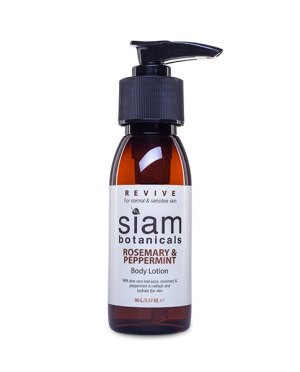Siam Botanicals Rosemary And Peppermint Body Lotion 90g