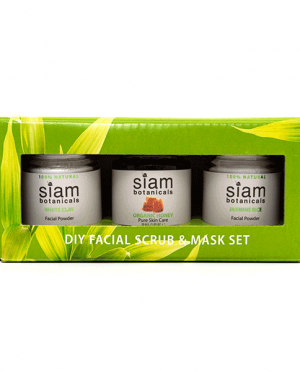 Siam Botanicals DIY Facial Scrub And Mask Set
